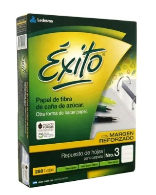REPUESTO EXITO N*3 C/B x 288hjs