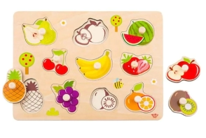 TOOKY TOY ROMPECABEZA FRUTAS 11pcs