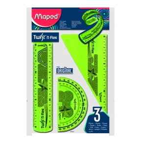 SET GEOMETRICO MAPED TWISTN FLEX 3P x 15cm