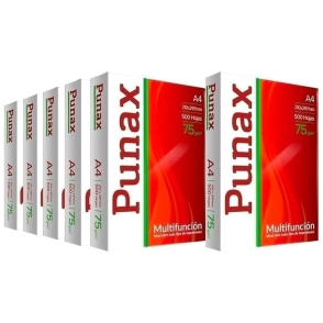PAPEL PUNAX A4 x 75gr CAJA x 10u