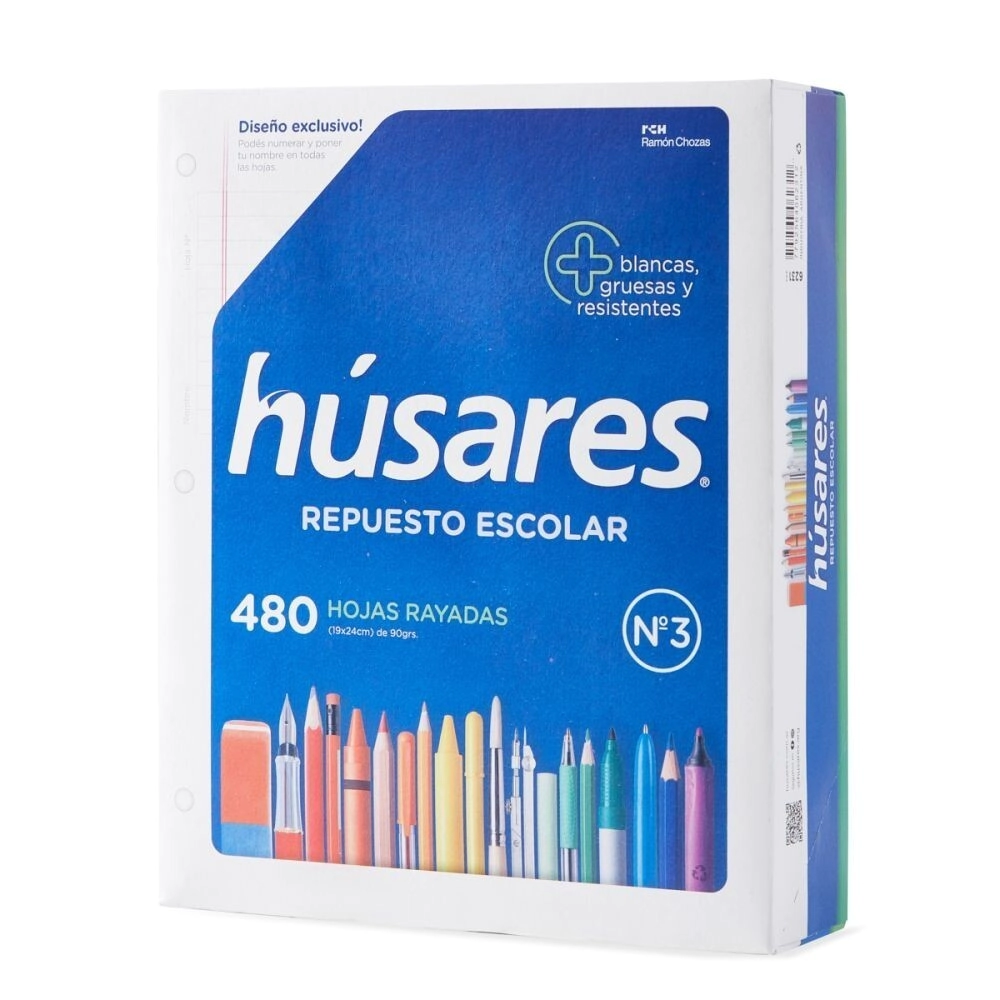REPUESTO HUSARES N�3 x 480hjs RY 90gr