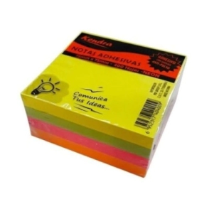 MEMO KENDRA FLUO 75 x 75mm x 400hjs