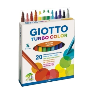MARCADOR GIOTTO TURBO COLOR x 20u