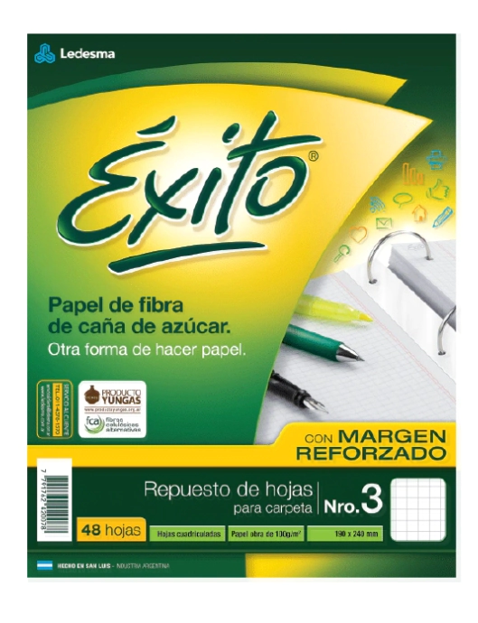 REPUESTO EXITO N*3 C/B x 48hjs CD