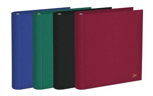 CARPETA FW 3x40 FORRADA PP ROJO