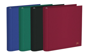 CARPETA FW 3x40 FORRADA PP ROJO