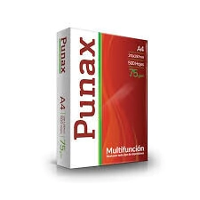 PAPEL PUNAX A4 x 75gr x 500hjs
