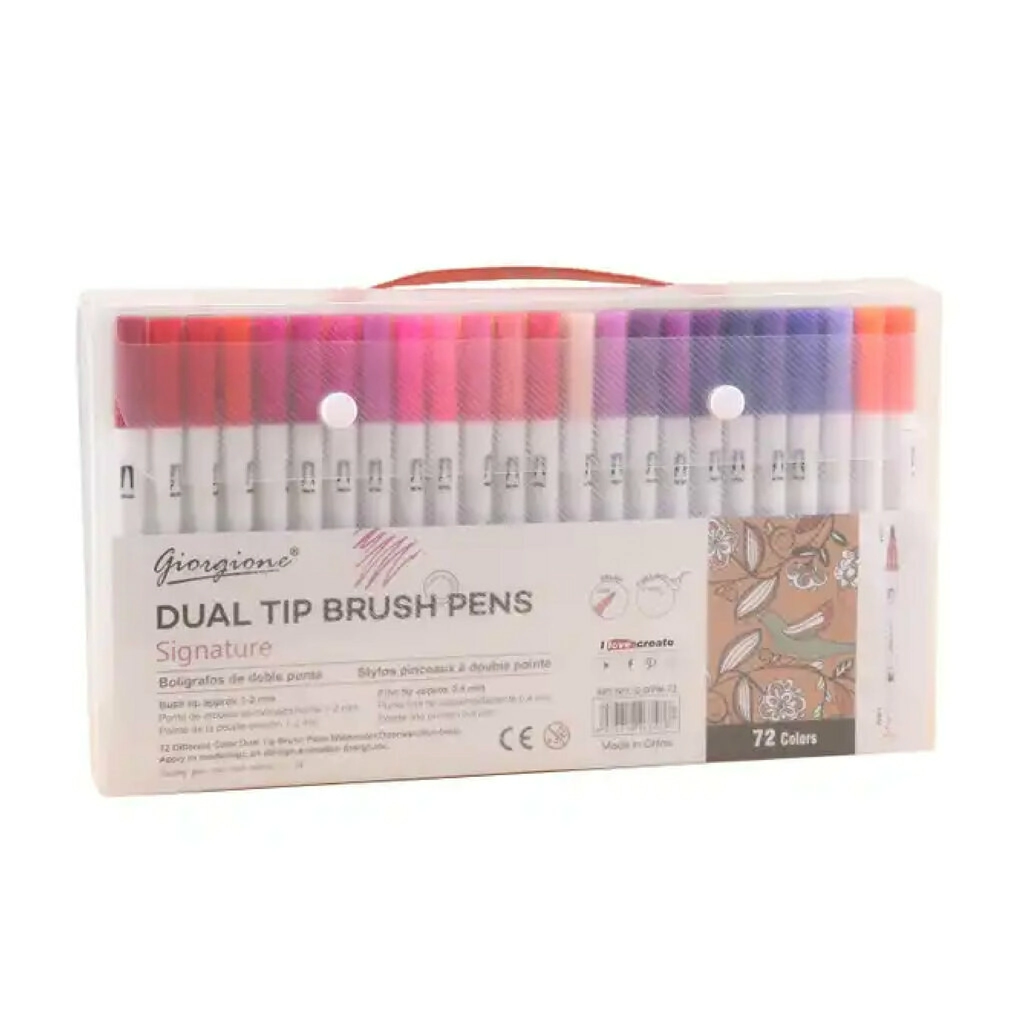 MARCADOR GIORGIONE DOBLE PUNTA X 48U