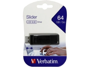PEN DRIVE VERBATIM 64GB NEGRO