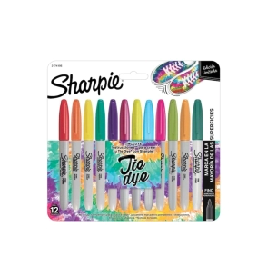 MARCADOR SHARPIE SET TIE DYE FINO x 12u