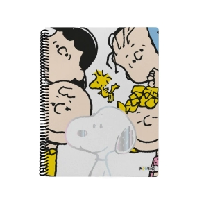 CUADERNO MOOVING 29.7 SNOOPY x 80hjs RY