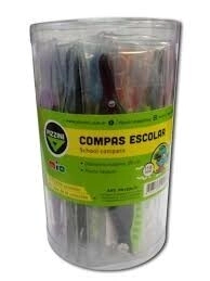 COMPAS PIZZINI ESCOLAR PLASTICO