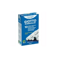 TIZA GIOTTO BLANCA x 10u