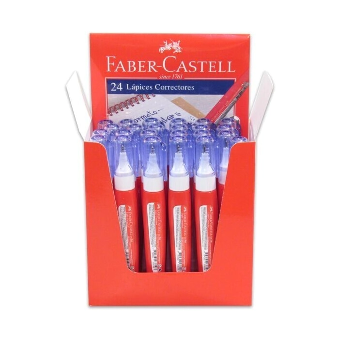 LAPIZ CORRECTOR FABER-CASTELL 7ml x 12u