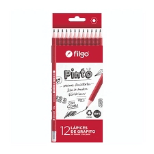 LAPIZ GRAFITO FILGO C/GOMA x 12u