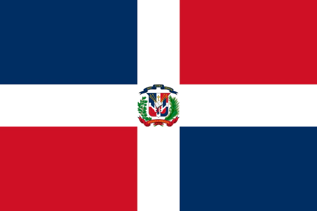 BANDERA MILENIO 90 X 1.50 REP. DOMINICANA