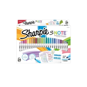 MARCADOR SHARPIE SET SNOTE x 24u