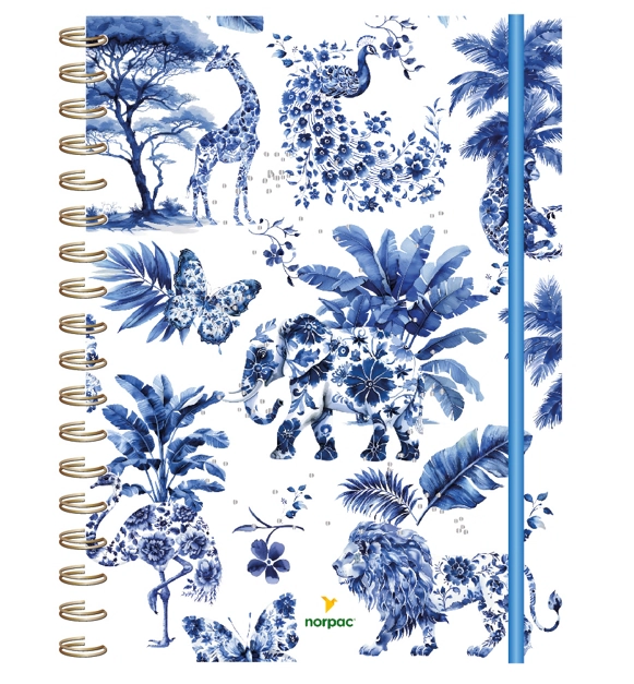 NOR PAC CUADERNO REMOVIBLES FANTASIA A4 x 90hjs RY - LS - COLOR