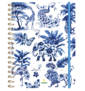 NOR PAC CUADERNO REMOVIBLES FANTASIA A4 x 90hjs RY - LS - COLOR