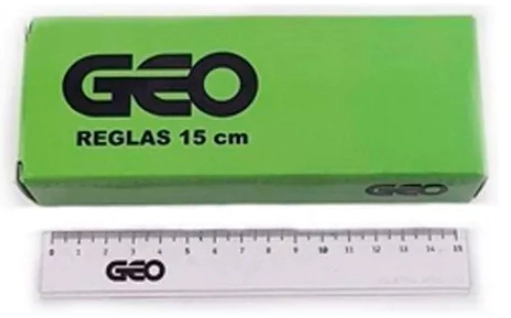 REGLA GEO 15cm