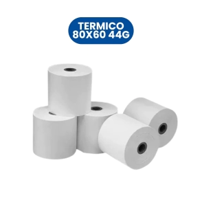 PAPEL P PEL TERMICO 80mm x 60mts x 10u
