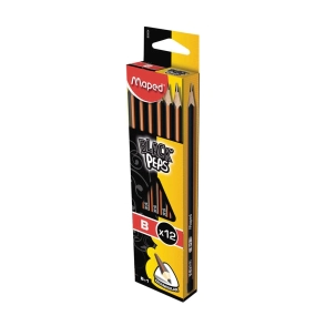LAPIZ GRAFITO MAPED B x 12u