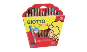 LAPICES COLOR GIOTTO BEBE x 12u