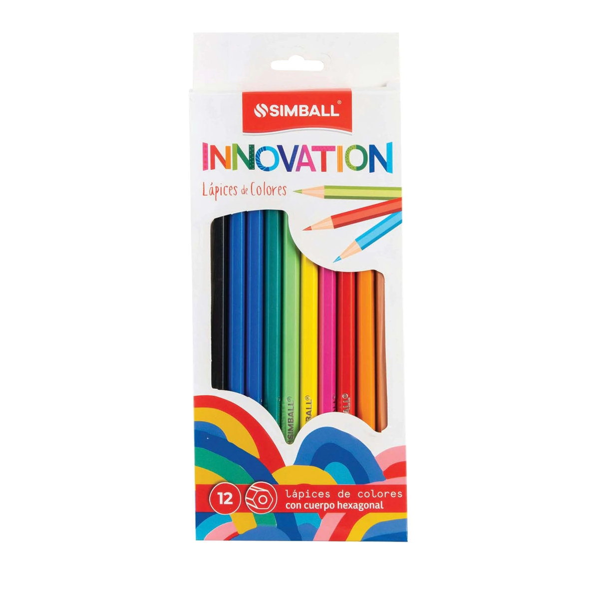 LAPICES COLOR SIMBALL INNOVATION x 12L