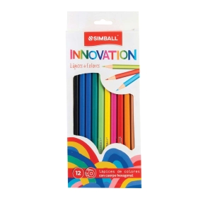 LAPICES COLOR SIMBALL INNOVATION x 12L