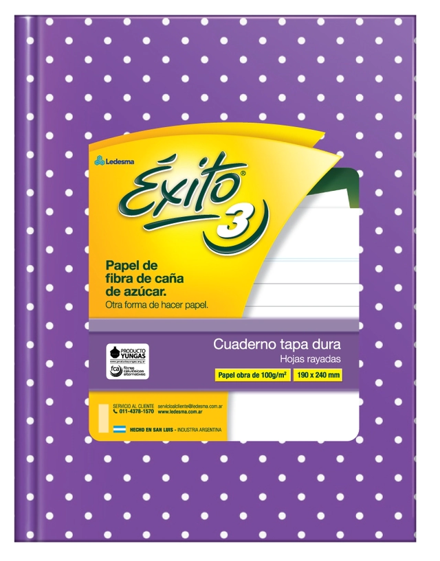 CUADERNO EXITO N*3 x 48hjs LUNARES