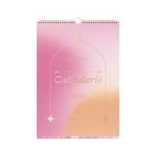 AGENDA FW CALENDARIO MENSUAL 2025 COLORFUL