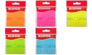 MEMO KORES FLUO 75 x 75mm x 100hjs