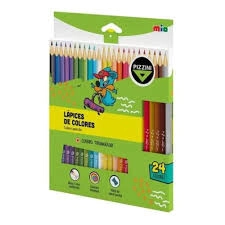 LAPICES COLOR PIZZINI TRIANGULAR x 24u