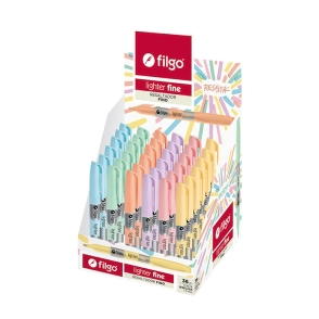 RESALTADOR FILGO LIGHTER FINE PASTEL CAJA x 36u SURT