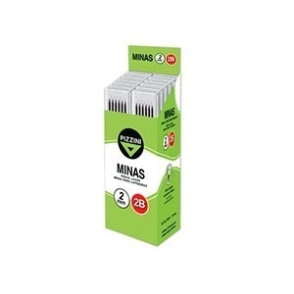 MINAS PIZZINI 2mm 2B x 6u