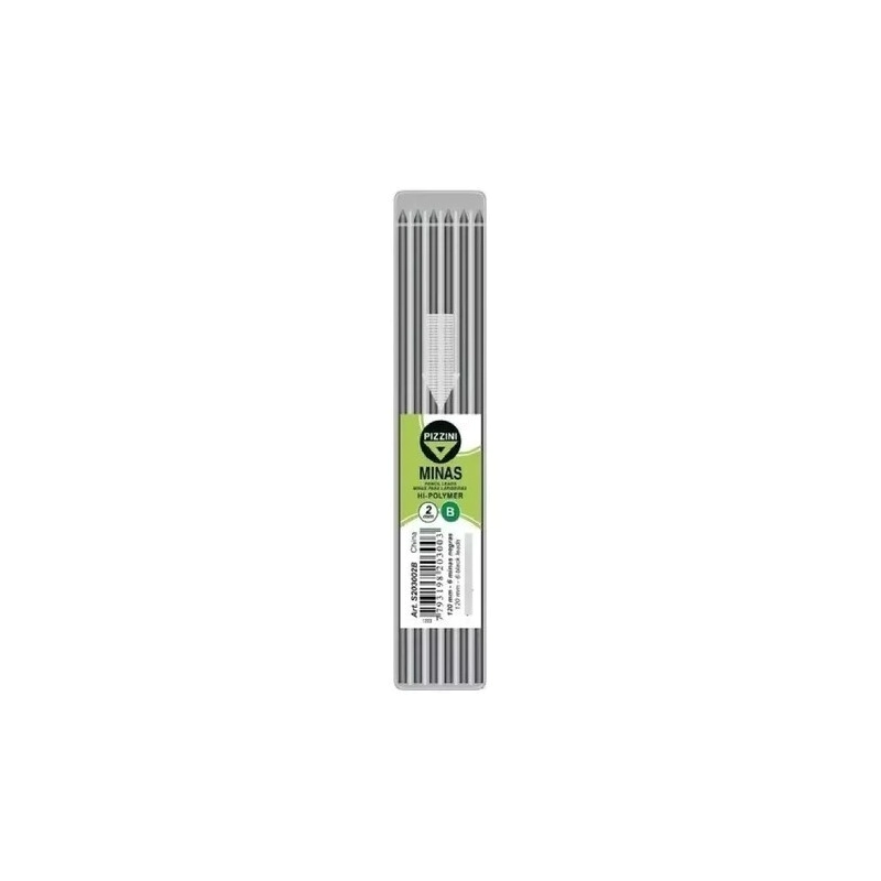 MINAS PIZZINI 2mm B x 6u