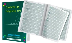 CUADERNO PLANTEC CALIGRAFIA N*1