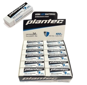 GOMAS PLANTEC P/LAPIZ ANTIBACTERIAL x 24u