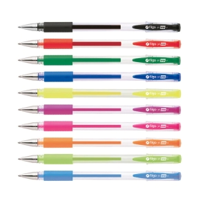 BOLIGRAFO FILGO GEL POP x 10u SURT