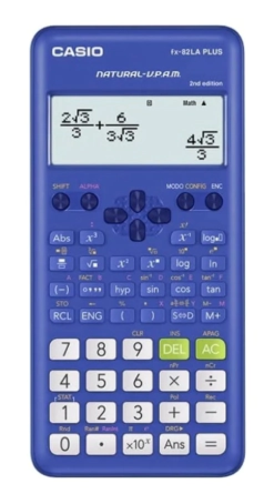 CALCULADORA CASIO FX-82LA PLUS CIENTIFICA BU