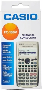 CALCULADORA CASIO FC-100V FINANCIERA