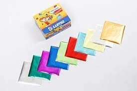 PAPEL GLACE LUMA METALIZADO x 10hjs x 50 SOBRES