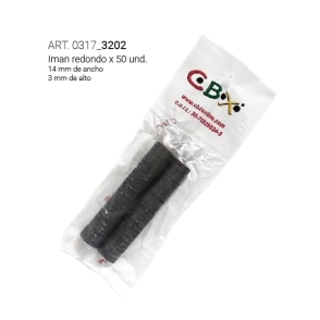 CBX IMAN REDONDO 14 x 3mm x 50u