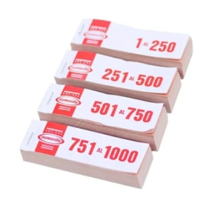 TALONARIO 1-1000