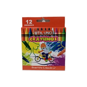 PINTURITAS UTIL UNO CRAYUNOS x 12u