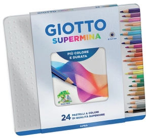 LAPICES COLOR GIOTTO SUPERMINA LATA