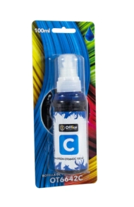 TINTA OFFICE EPSON OT6642C CYAN x 100cc