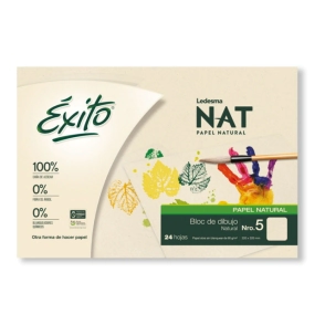 BLOCK EXITO DIB. N*5 NATURAL x 24hjs