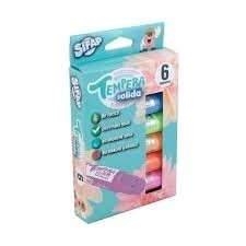 TEMPERA SIFAP SOLIDA PASTEL x 6u