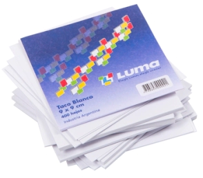 TACO LUMA BLANCO 9 x 9 x 400hjs